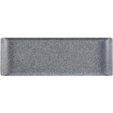 Churchill Melamine Rectangular Trays Granite 560mm (Pack of 4)