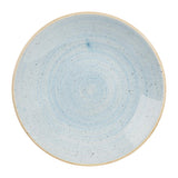 Churchill Stonecast Deep Coupe Plates Duck Egg Blue 255mm (12 Pack)