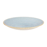 Churchill Stonecast Deep Coupe Plates Duck Egg Blue 255mm (12 Pack)