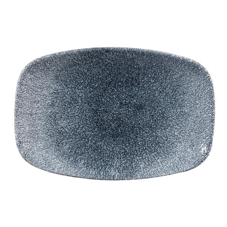 Churchill Studio Prints Raku Rectangular Plates Topaz Blue 237mm (12 Pack)