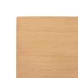 Bolero Pre-drilled Rectangular Table Top Natural Ash Veneer 1100 x 700mm