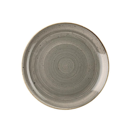 Churchill Stonecast Coupe Plates Grey 288mm (12 Pack)