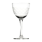 Utopia Raffles Diamond Nick and Nora Glasses 170ml (6 Pack)