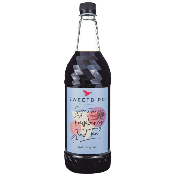 Sweetbird Raspberry Iced Tea Sugar-Free Syrup 1Ltr