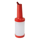 Beaumont Save and Pour Professional Quart Red