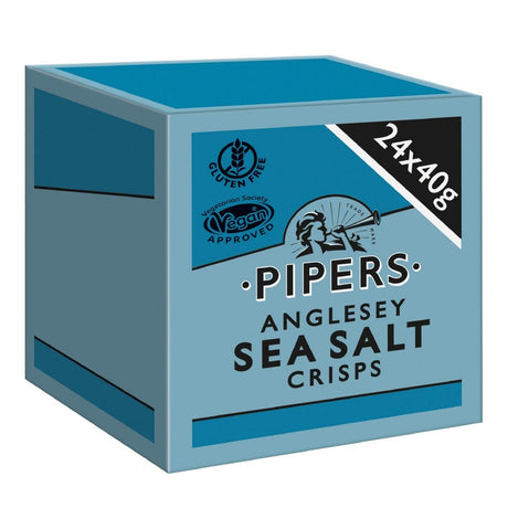 Pipers Anglesey Sea Salt 40g (Pack of 24)