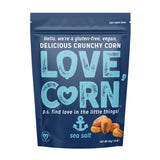 LOVE CORN Sea Salt Crunchy Corn Snack 45g (10 Pack)