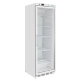 Polar C-Series Upright Display Fridge White 400Ltr