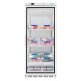 Polar C-Series Upright Display Fridge White 600Ltr