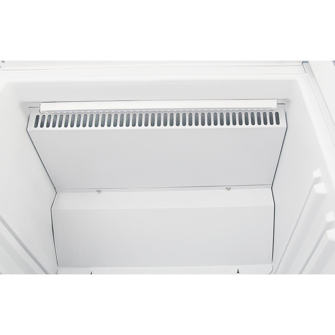Polar C-Series Upright Display Fridge White 600Ltr