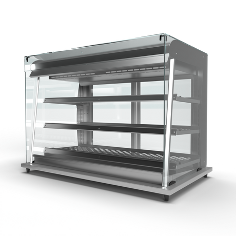 Moffat D3GHSL Drop-In Heated Model Grab & GO Display with Square Glass Open Front