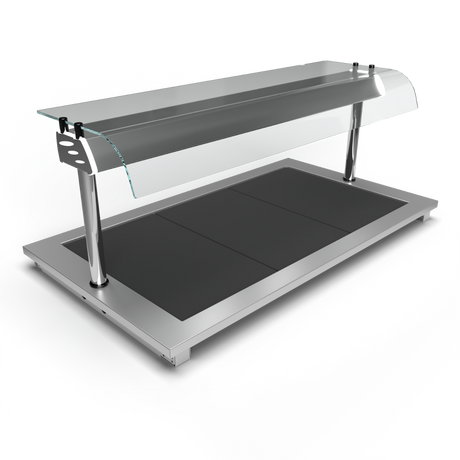 Moffat D3HT Drop-In Hot Top Model with Curved Glass Open Front Gantry