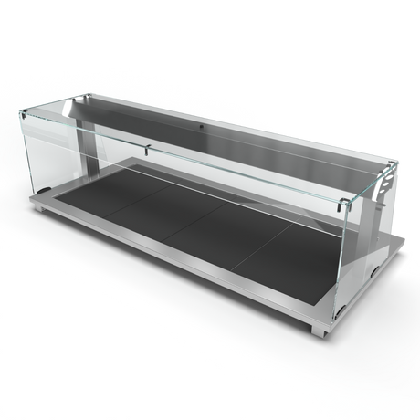 Moffat D4HTSL Drop-In Hot Top Model with Square Glass Open Front Gantry