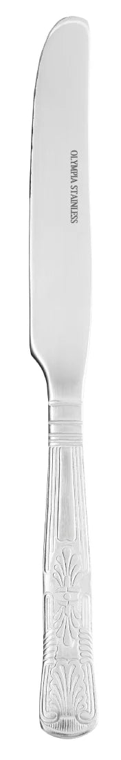 Olympia Kings Solid Handle Table Knife (12 Pack)