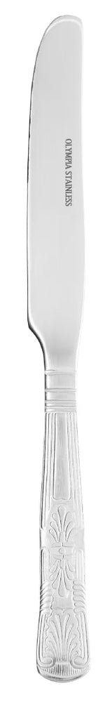 Olympia Kings Solid Handle Table Knife (12 Pack)