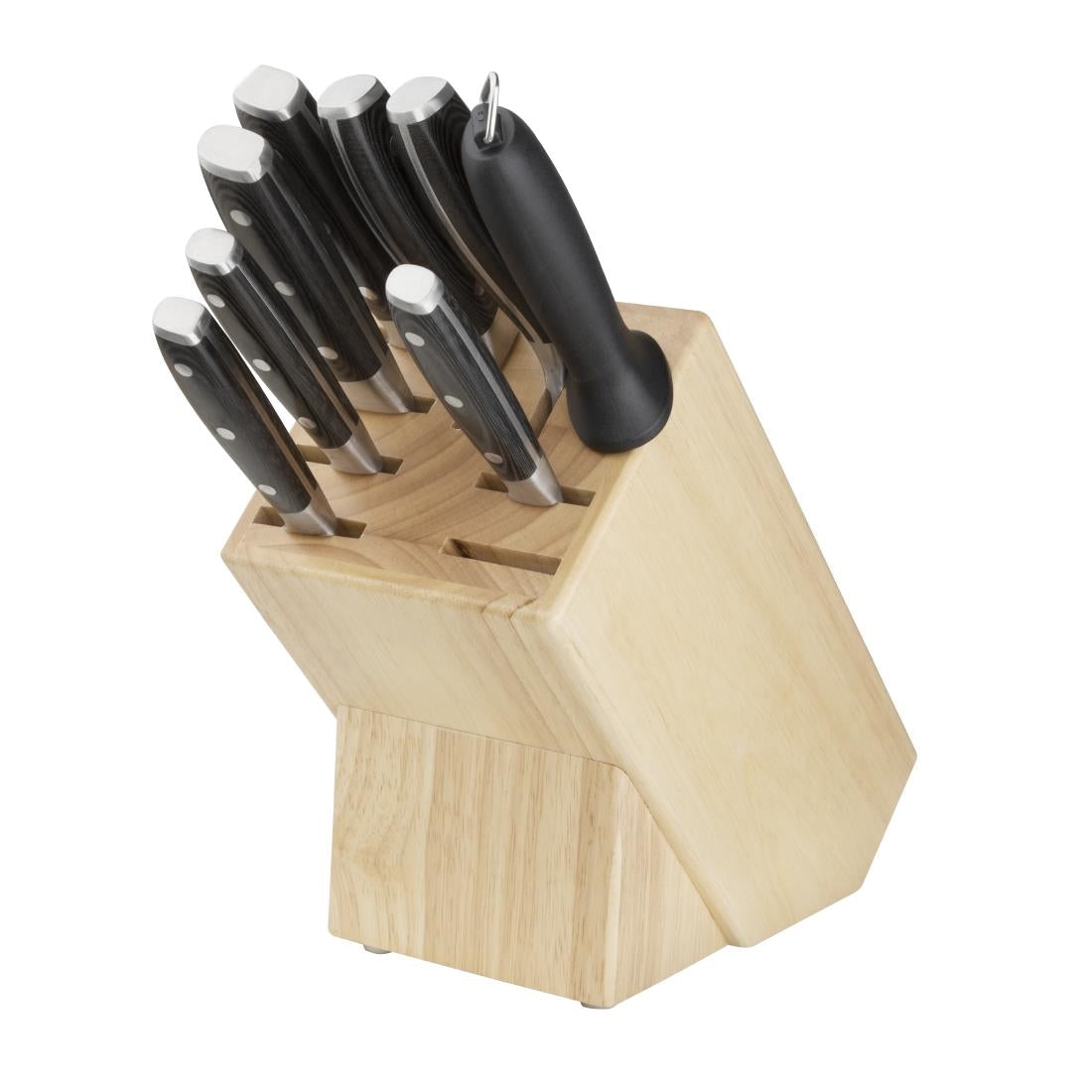 Vogue Wooden Knife Block 9 Slots