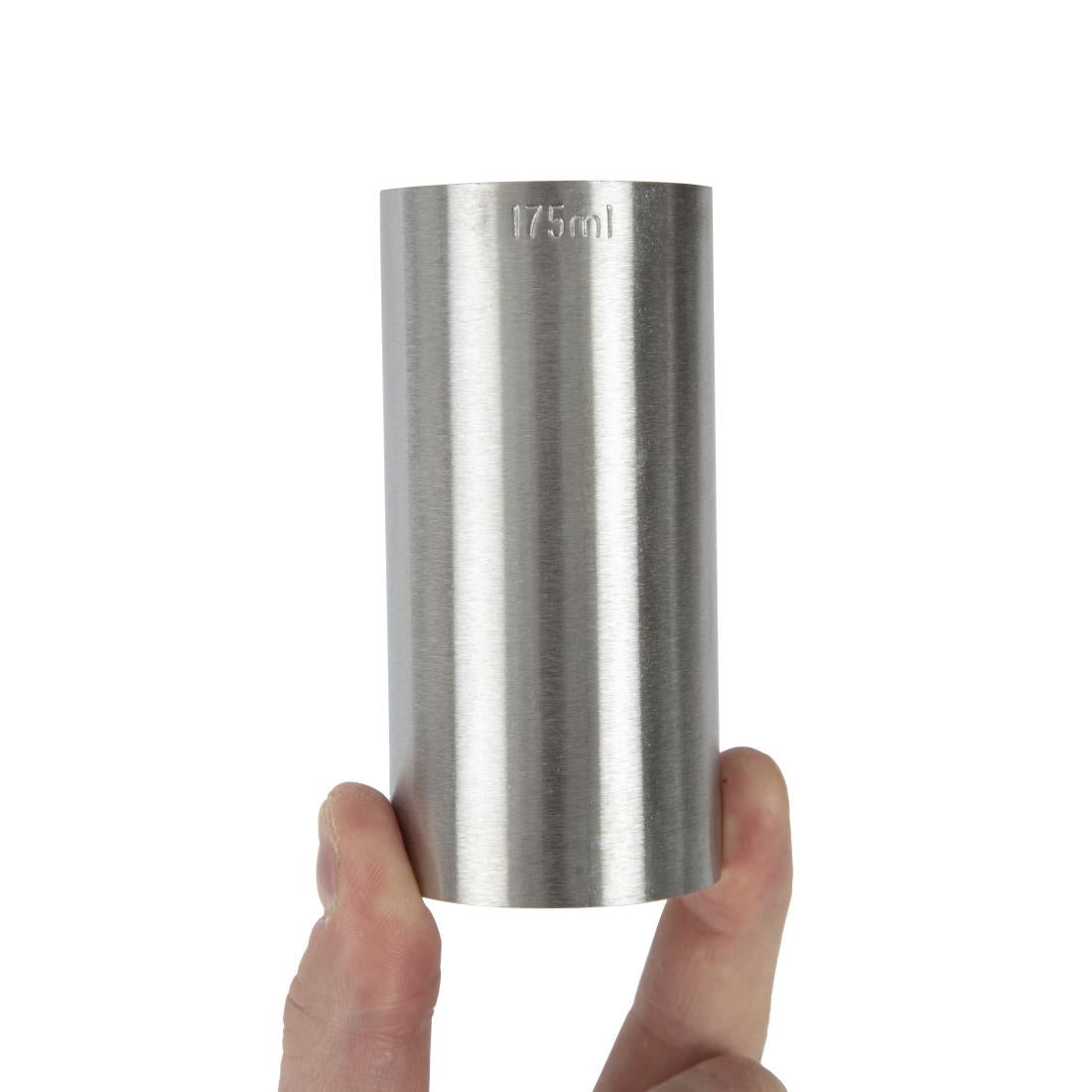 Beaumont Stainless Steel Thimble Wine Measure 175ml CE Marked
