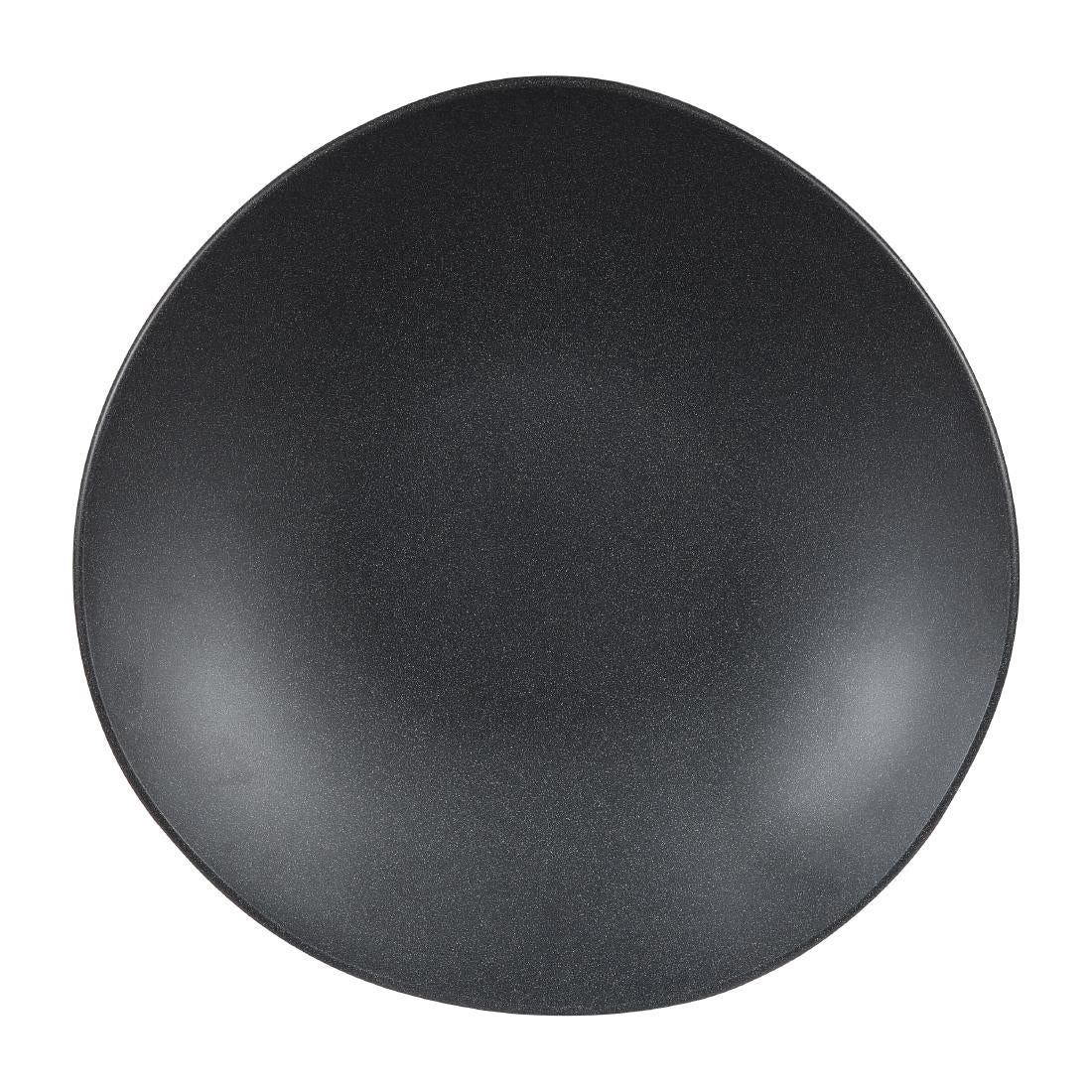 Alchemy Melamine Trace Granite Black Melamine Bowl 320mm (4 Pack)