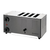 Rowlett Regent 4 Slot Toaster Jet Black with 2x Additional Elements