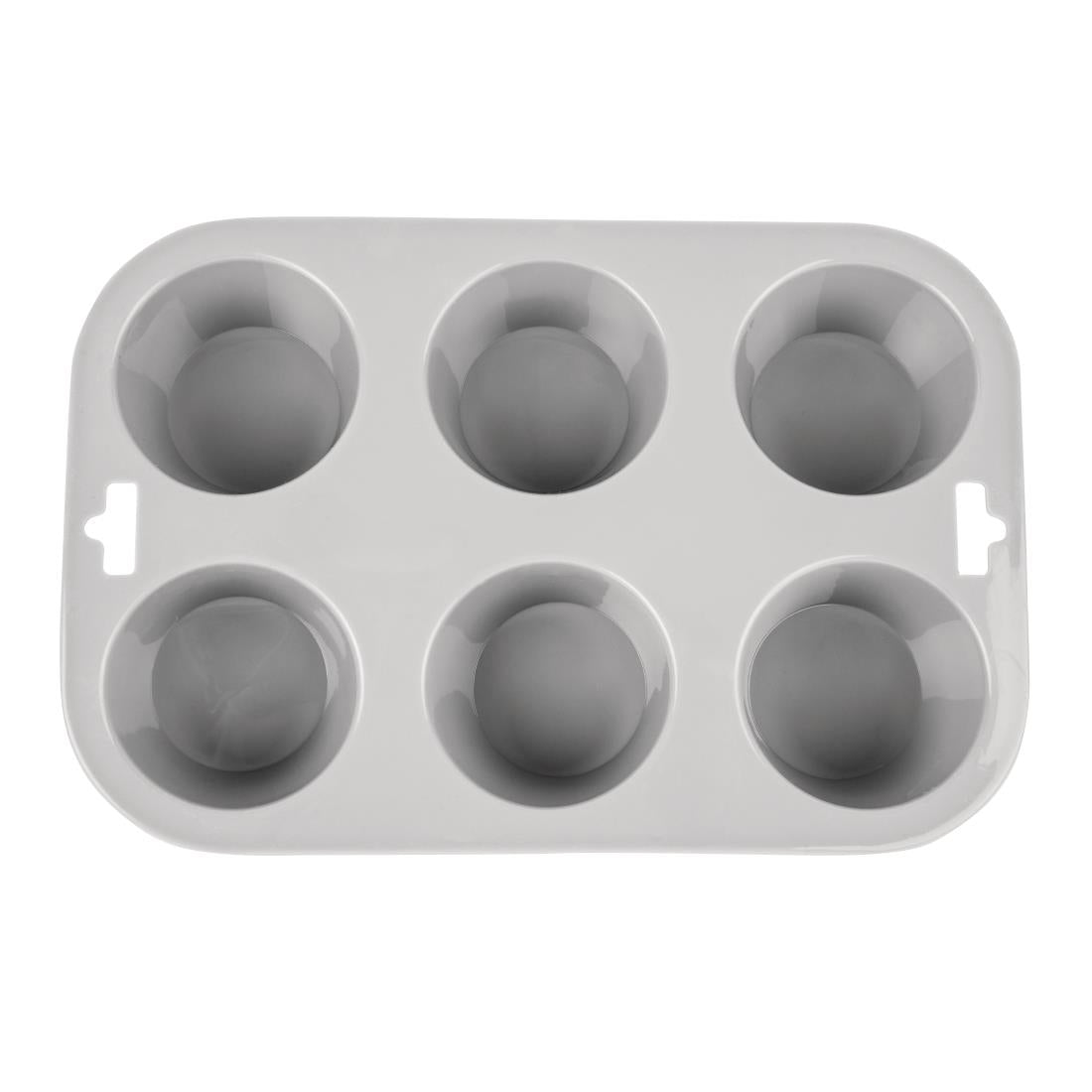 Vogue Flexible Silicone Muffin Pan 6 Cup