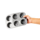 Vogue Flexible Silicone Muffin Pan 6 Cup