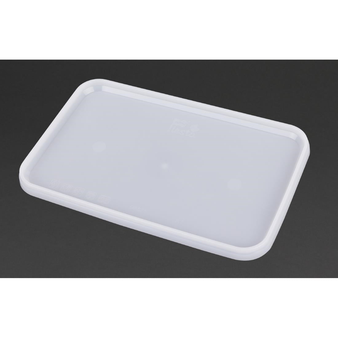 Fiesta Reusable Ice Cream Container Lid for 1.2Ltr (40 Pack)