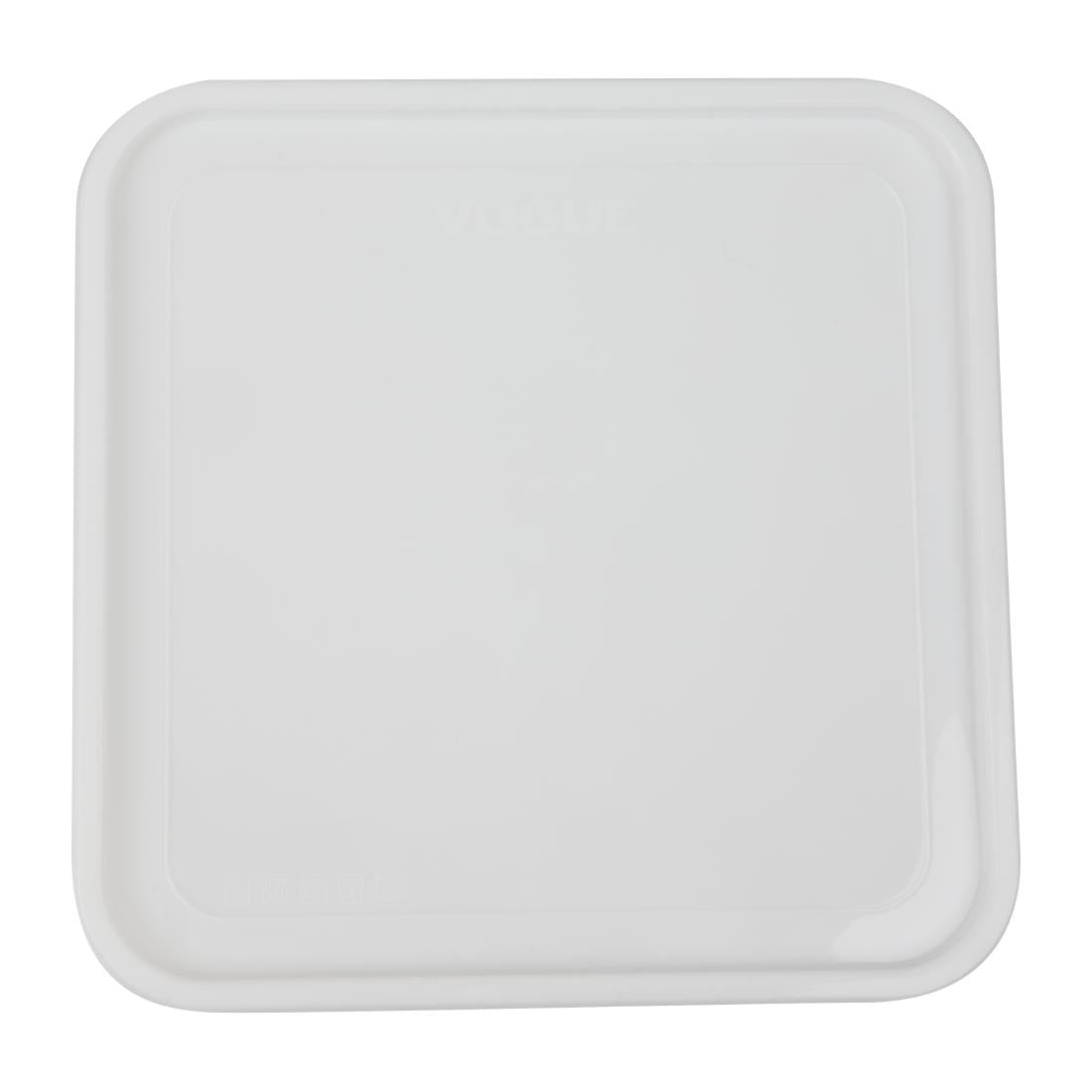 Vogue Ice Cream Container Lid for 10Ltr (10 Pack)
