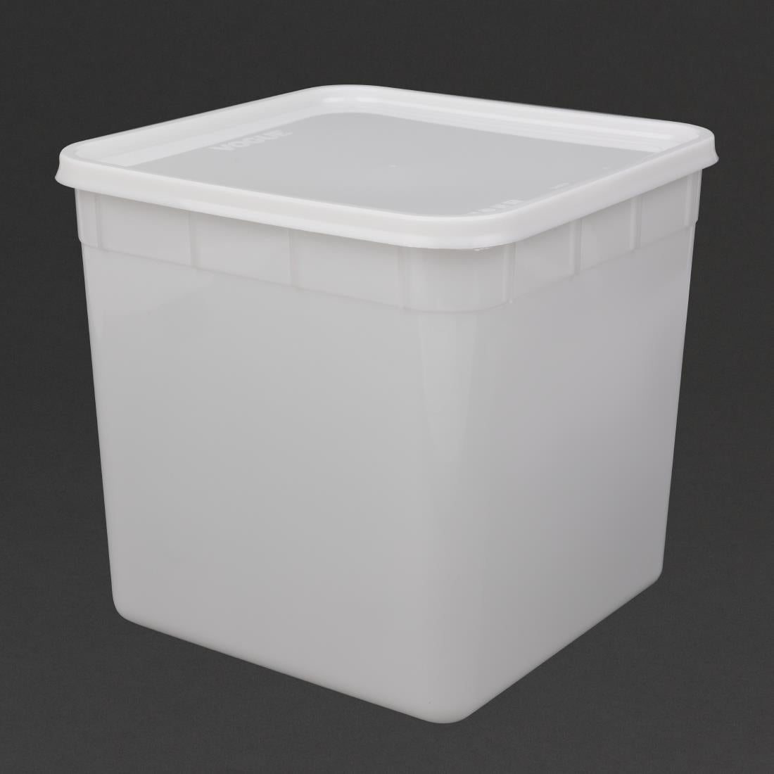 Vogue Ice Cream Container Lid for 10Ltr (10 Pack)