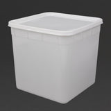 Vogue Ice Cream Container Lid for 10Ltr (10 Pack)