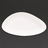 Churchill Lotus Triangular Plates White 350mm (6 Pack)