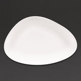 Churchill Lotus Triangular Plates White 300mm (6 Pack)