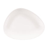 Churchill Lotus Triangular Plates White 260mm (12 Pack)