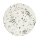 Churchill Vintage Prints Rose Chintz Profile Plates Grey 210mm (6 Pack)