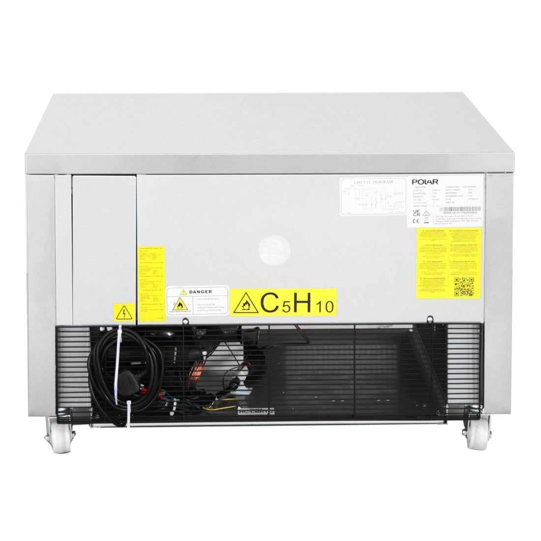Polar U-Series Single Drawer Dual Temperature Counter Fridge Freezer 2xGN