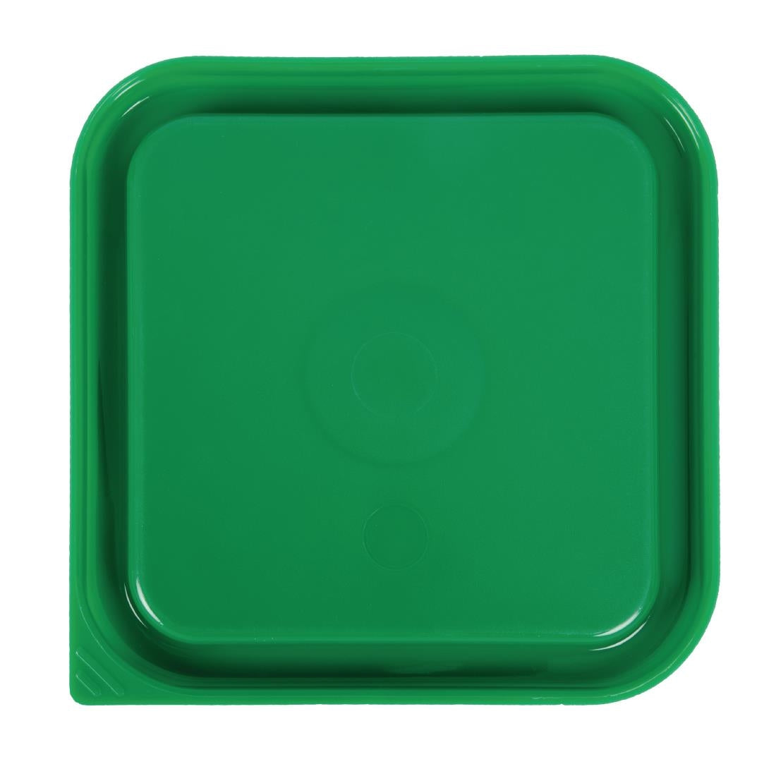 Cambro Camsquare Food Storage Container Lid Green (6 Pack)