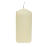 Bolsius Tall Pillar Candles Ivory 120mm (12 pack)