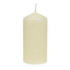 Bolsius Tall Pillar Candles Ivory 120mm (12 Pack)