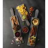 Churchill Alchemy Melamine Large Handled Paddles Granite 610 x 130mm