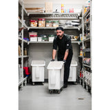 Cambro Mobile Ingredient Bin White 81Ltr