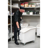 Cambro Mobile Ingredient Bin White 102Ltr