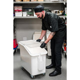 Cambro Mobile Ingredient Bin White 102Ltr