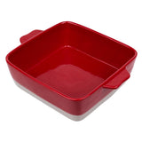 Olympia Red And Taupe Ceramic Roasting Dish 4.2Ltr
