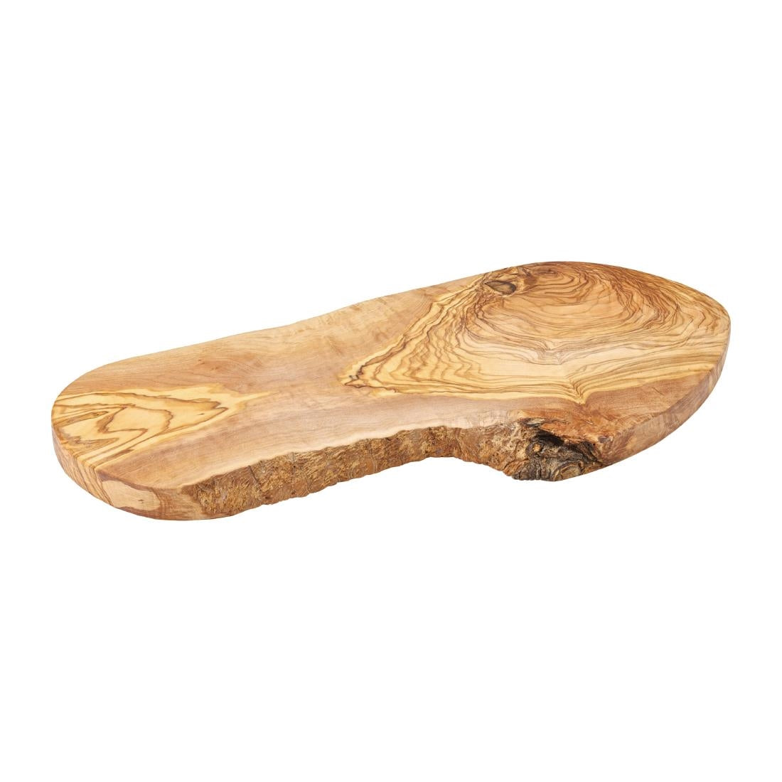 Utopia Rustic Olive Wood Oval Platters 400mm (6 Pack)