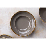 Olympia Kiln Pasta Bowls Smoke 250mm (4 Pack)