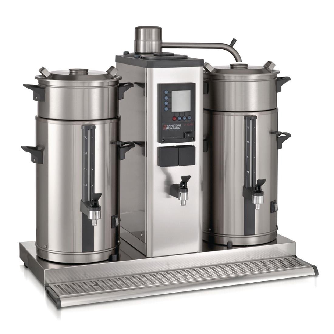 Bravilor B10 HW Bulk Coffee Brewer with 2x10Ltr Coffee Urns and Hot Water Tap