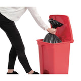 Jantex Pedal Bin Red 45Ltr