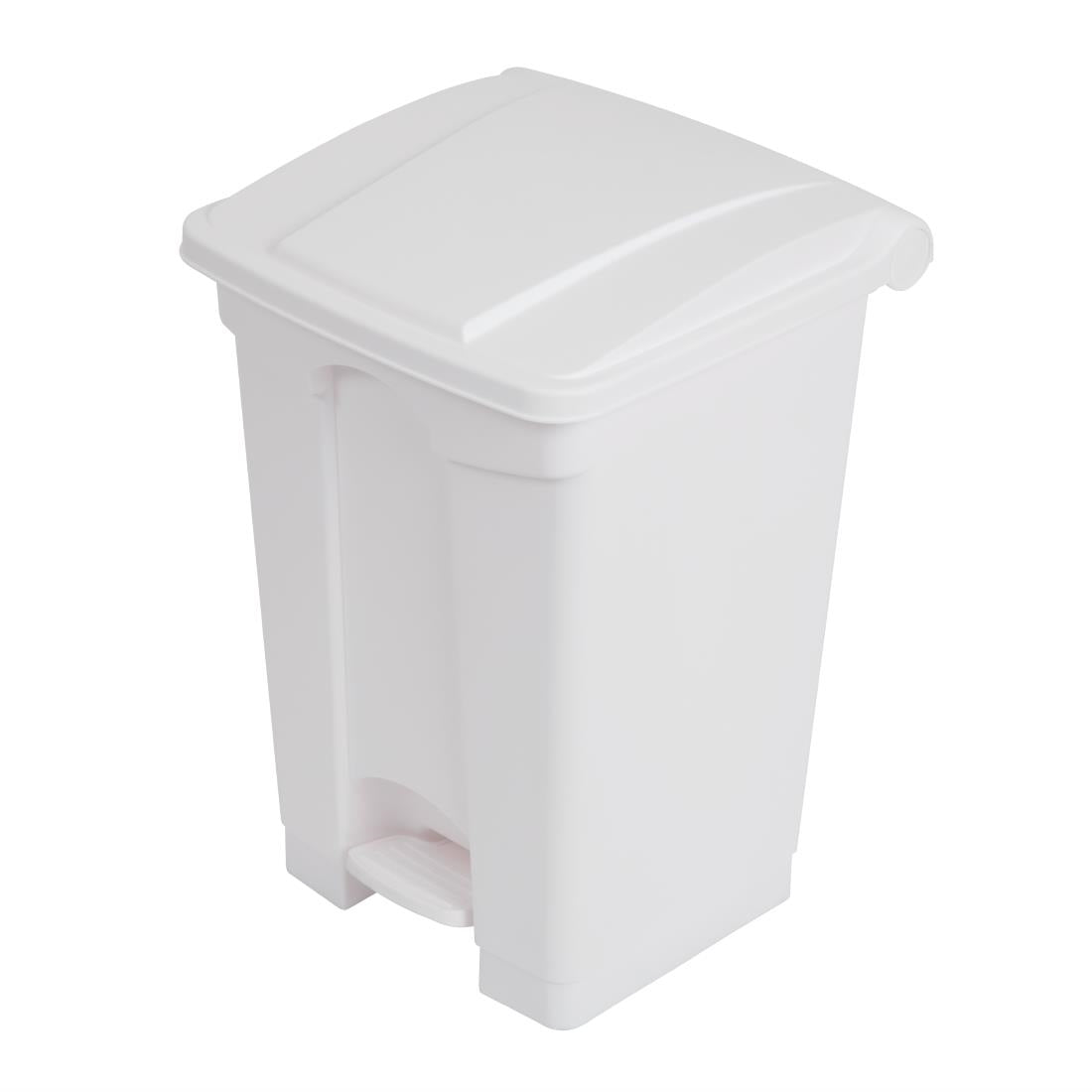 Jantex Kitchen Pedal Bin White 45Ltr