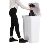 Jantex Pedal Bin White 87Ltr