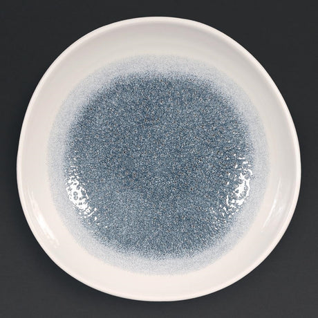 Churchill Studio Prints Raku Trace Round Trace Bowls Topaz Blue 253mm