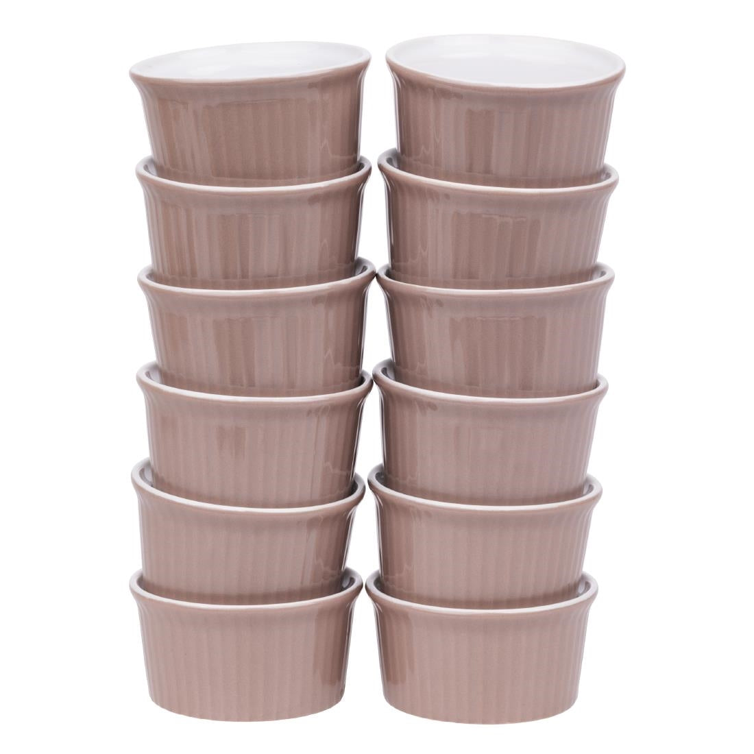 Olympia Pastel Ramekins Grey 70mm (12 Pack)